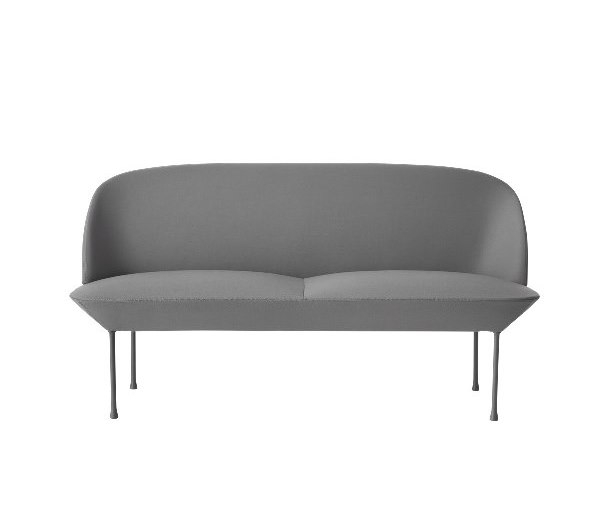 Oslo Lounge - 2 seater in Steelcut 2 160 Oslo Sofa Collection by Muuto, Muuto Sofa, Muuto Lounge Chairs