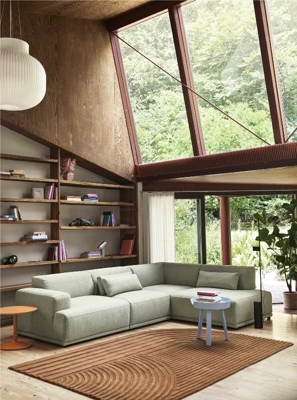 Connect Soft Sofa in Ecriture 910 Connect Sofa by Muuto, Muuto Lounge Chair