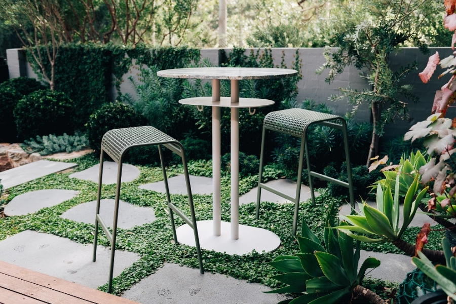 Pillar outdoor table by Grazia & Co available at Desincraft Canberra