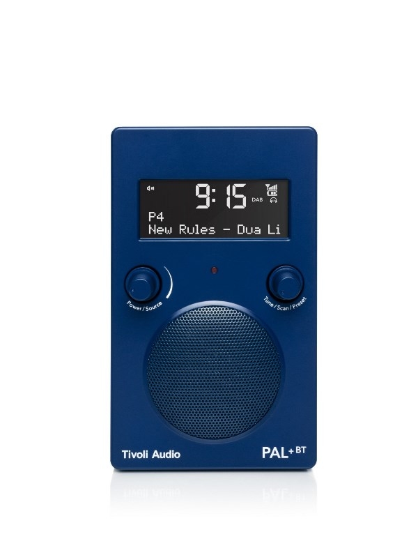 Pal+ BT in Blue Tivoli Audio Sound System, Tivoli Audio with Bluetooth, Wi-fi, streaming sound system