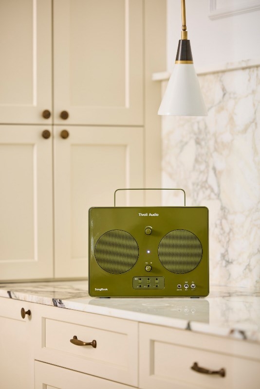 Songbook in Green Tivoli Audio Sound System, Tivoli Audio with Bluetooth, Wi-fi, streaming sound system