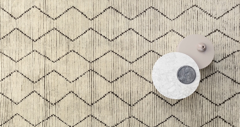 Nala - Natural & Slate Armadillo & Co Nala weave, Latitude collection by Armadillo, Armadillo rug