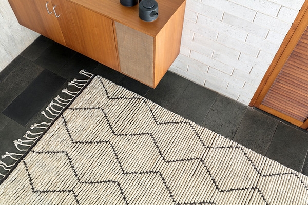 Nala - Natural & Slate Armadillo & Co Nala weave, Latitude collection by Armadillo, Armadillo rug