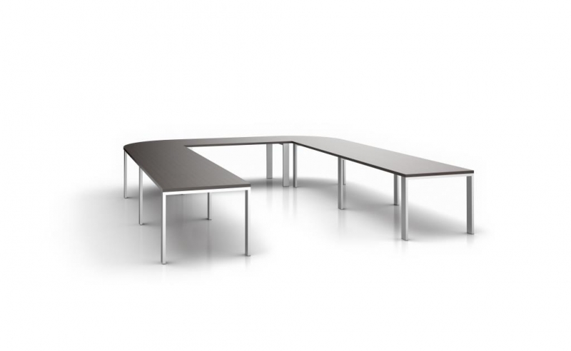 FRAME LITE conference table and desk range. 5