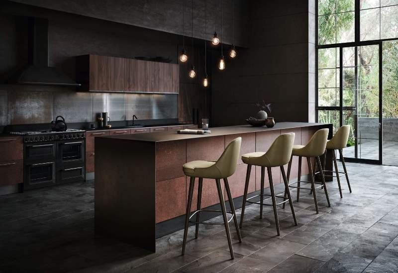 Bar stool by walter knoll, 375 walter knoll stool, walter knoll upholstered stool 