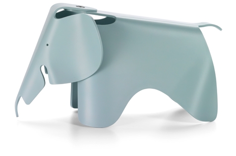 Eames Elephant designed by Ray and Charles Eames, Eames Plastic Elephant, Eames children elephant chair 
