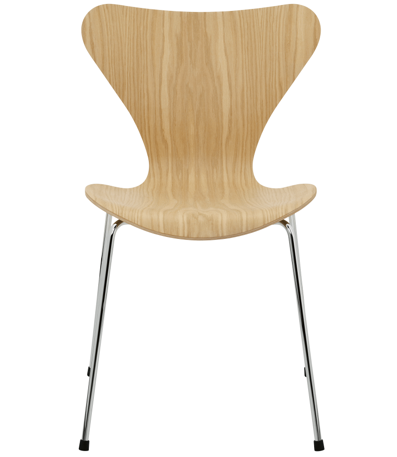 Series 7 designed by Arne Jacobsen fritz hansen, Series 7 Veneer seat 