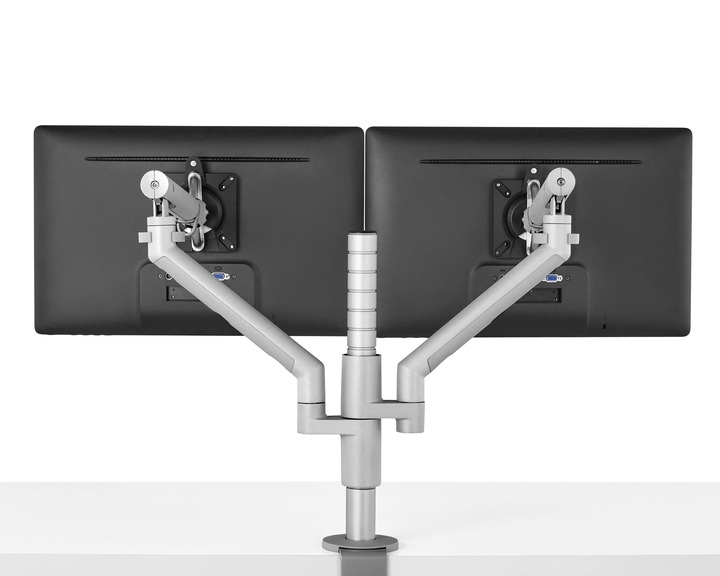 Flo monitor arms, Flo ergonomic monitor support, Herman Miller monitor arms