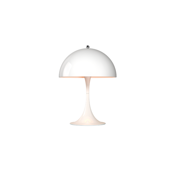Panthella Table Mini lamp by Louis Poulsen, Panthella lamp designed by  Verner Panton for Louis Poulsen