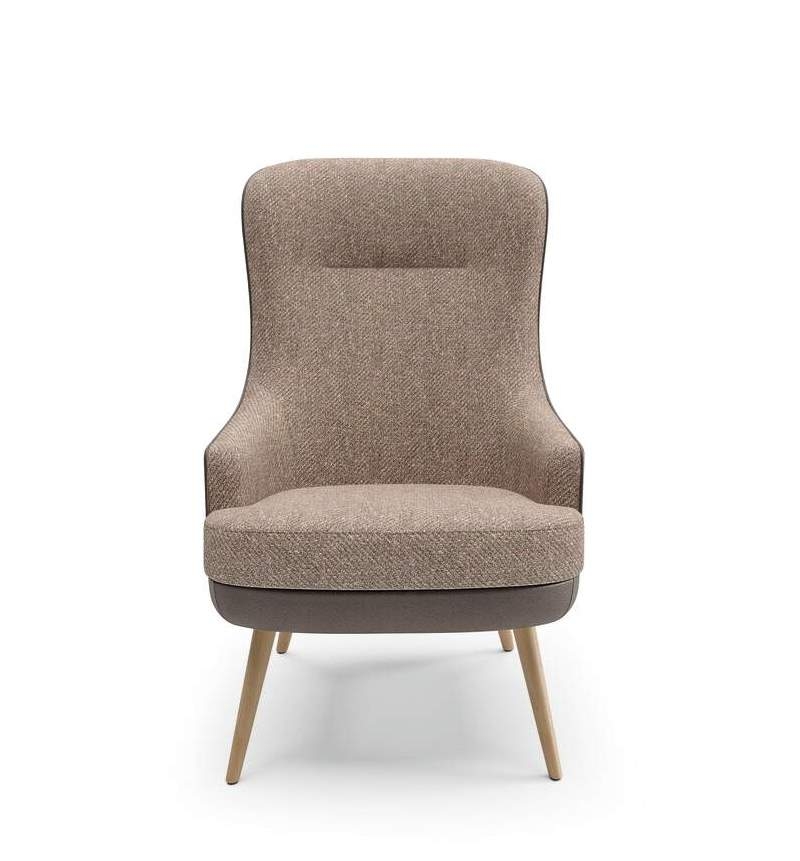 375 Relax chair Walter Knoll, 375 Lounge Chair with high back Walter Knoll
