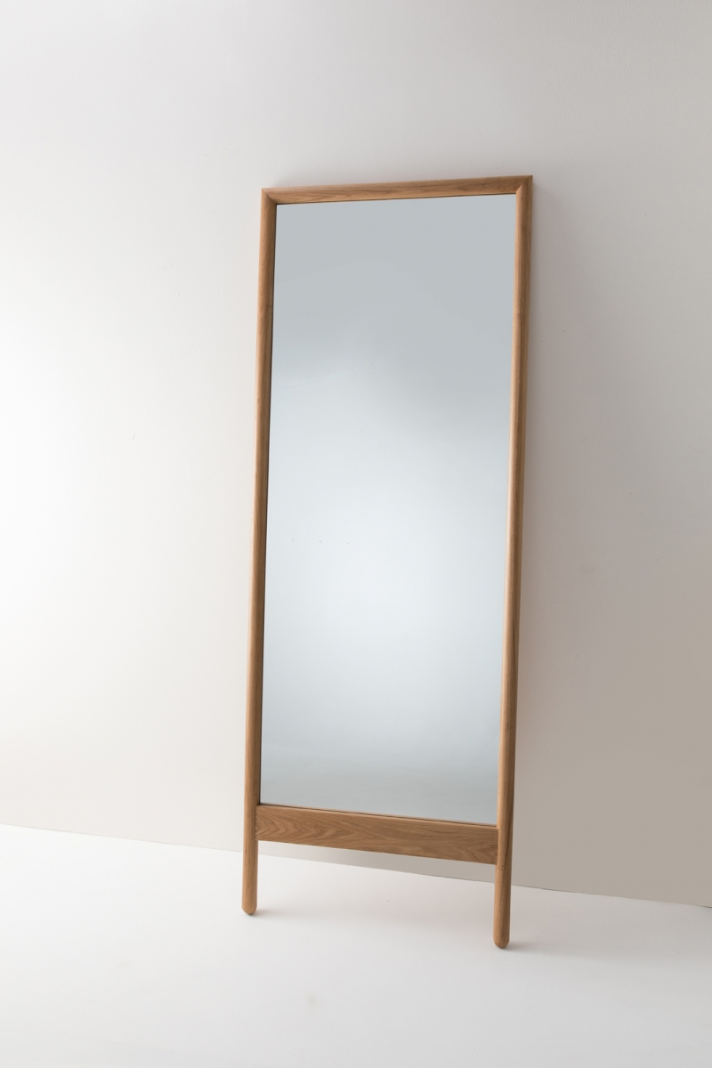 Fable Oak Mirror designed by Ross Didier, Didier fable oak Mirror