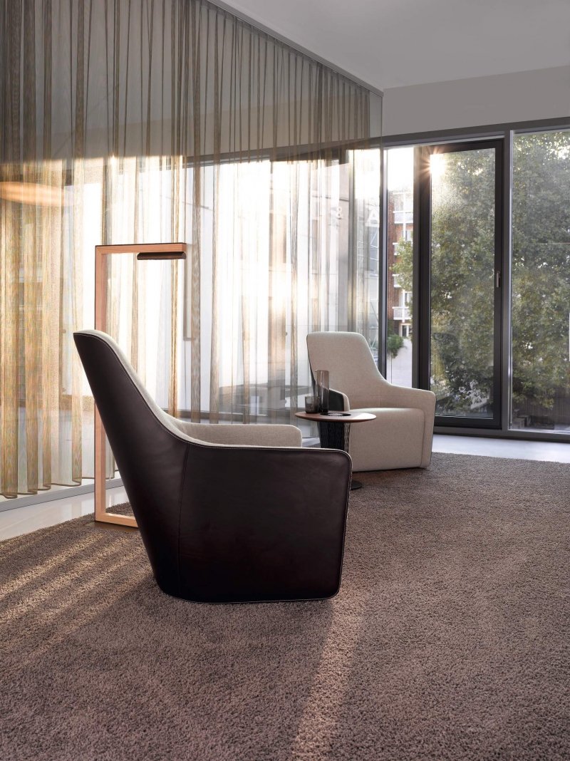 Foster 520 Lounge chair designed by Foster and Partners for Walter Knoll, Walter Knoll Foster 520 Lounge Chair