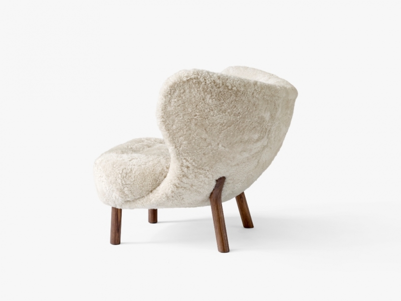 Little Petra VB1 Lounge Chair & Pouf by &Tradition