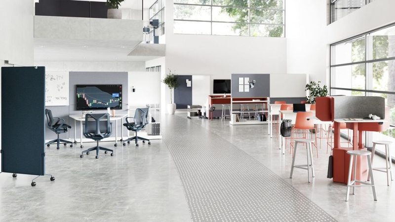 OE1 Workspace Collection, Collaborative space, Desk and workspace, OE1 Huddle Table