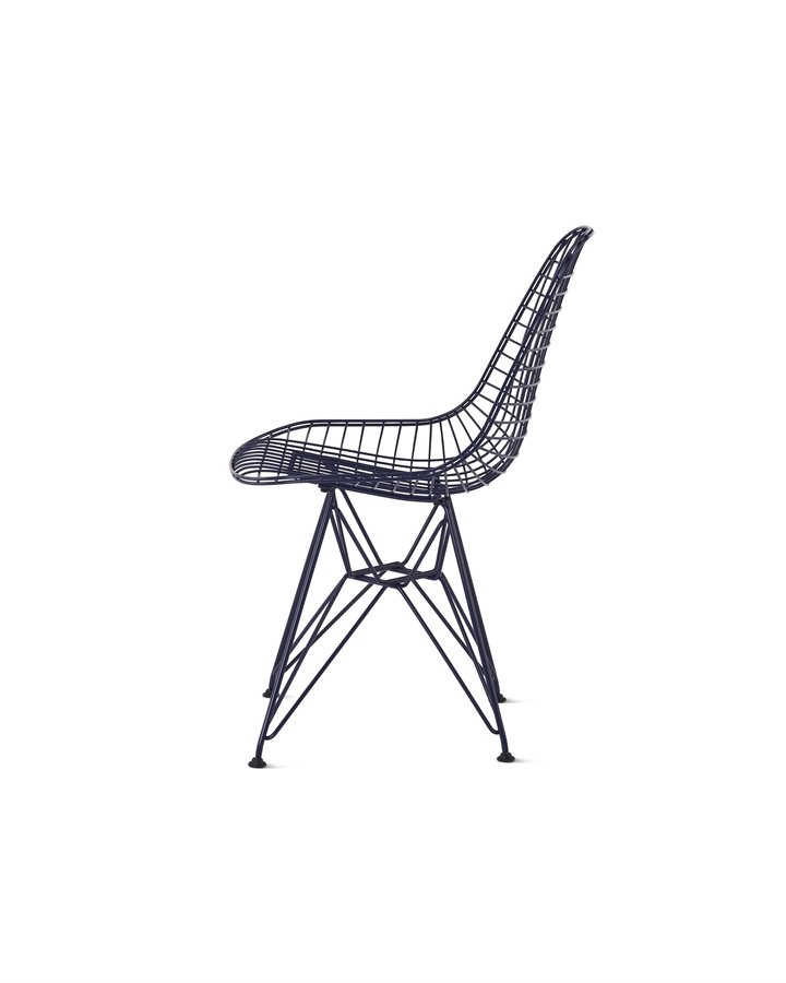 Eames Wire Chair - Blue Black