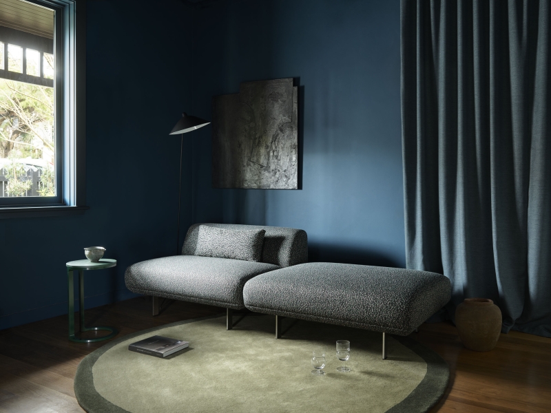Lincoln Ottoman designed by Adam Goodrum for NAU, NAU 2022 Lincoln Sofa, NAU Lincoln Modular Seating