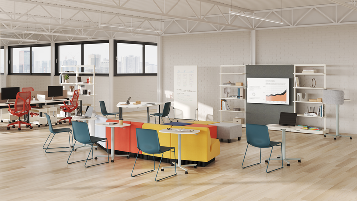 Passport Work Table Herman Miller, Herman Miller Collaborative Furniture