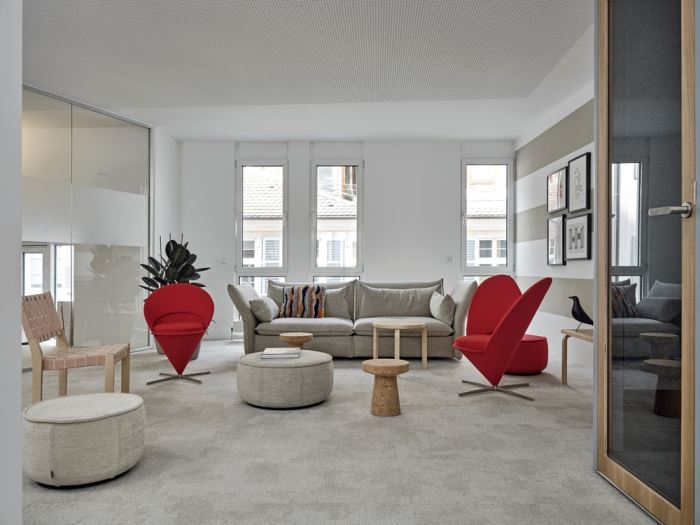 Heart Cone Chair designed by Verner Panton, Vitra Cone Chair