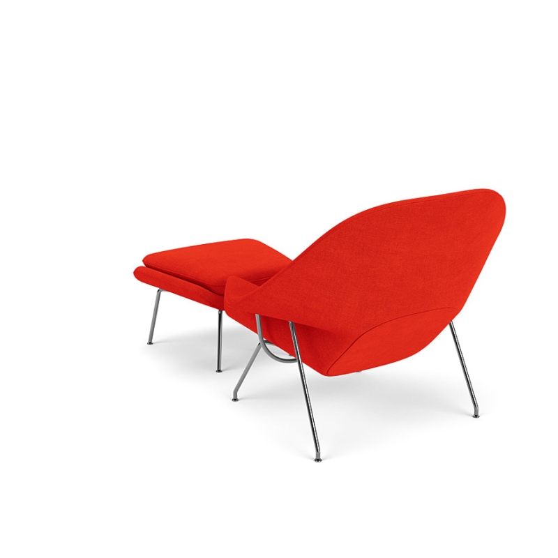 Womb Chair with Ottoman by Knoll, Knoll Furniture 