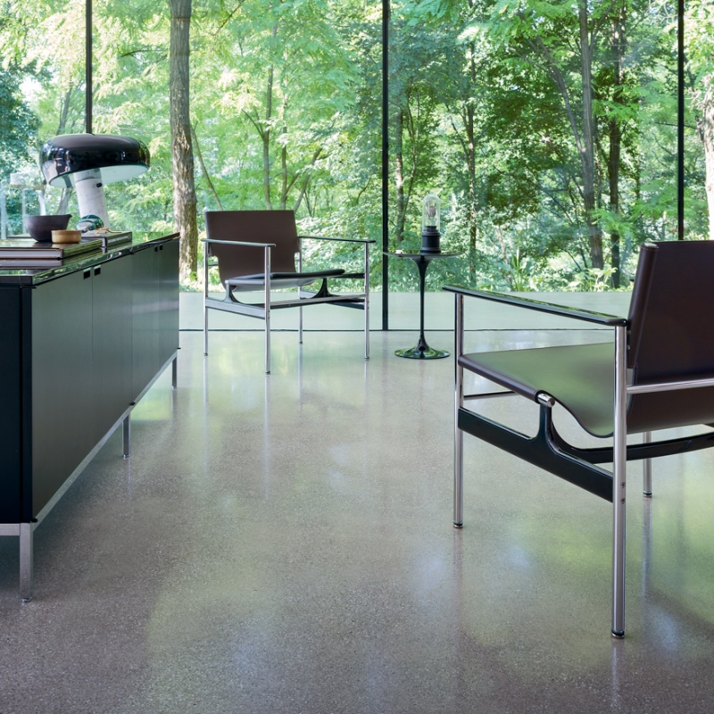 Pollock Armchair designed by Charles Pollock, Knoll furniture 