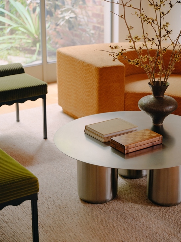 Sequence Table in Stainless Steel finish by Cocoflip