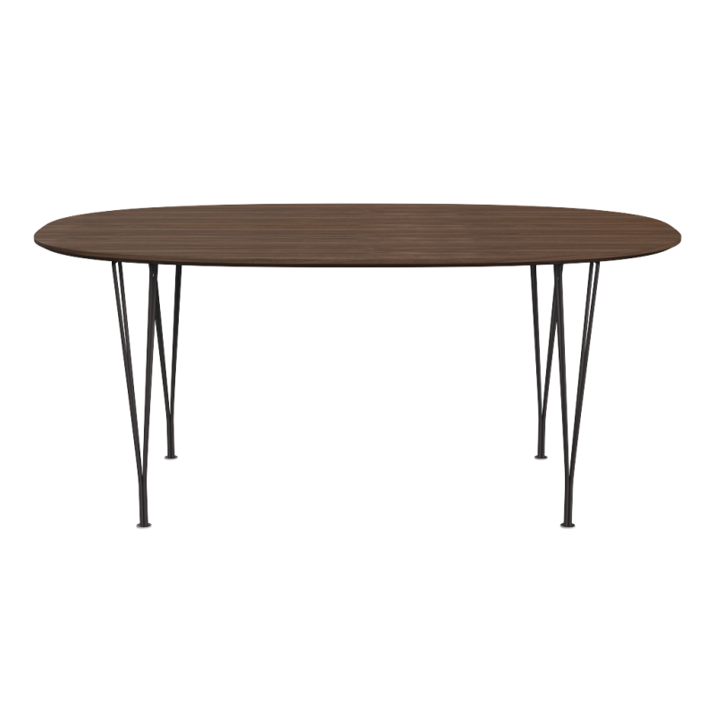 Superellipse Table designed by Piet Hein & Bruno Mathsson, Fritz Hansen Suprellipse Table 
