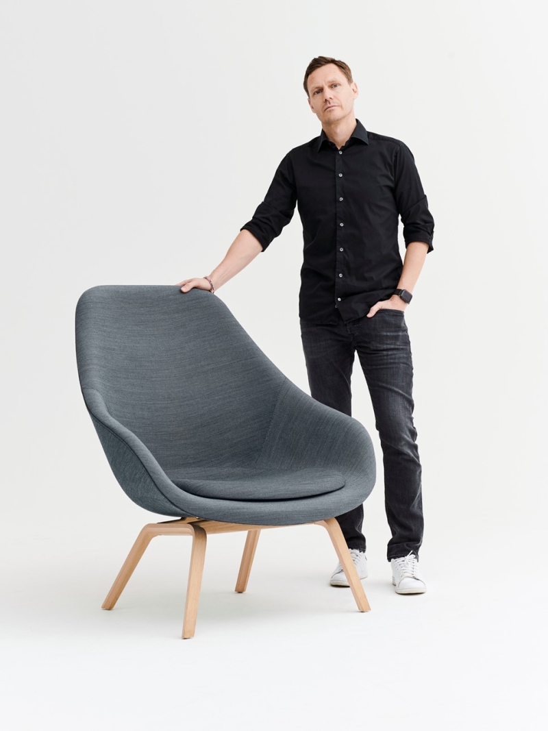AAL93 Lounge chair, designed by Hee Welling for HAY, available at Designcraft Canberra