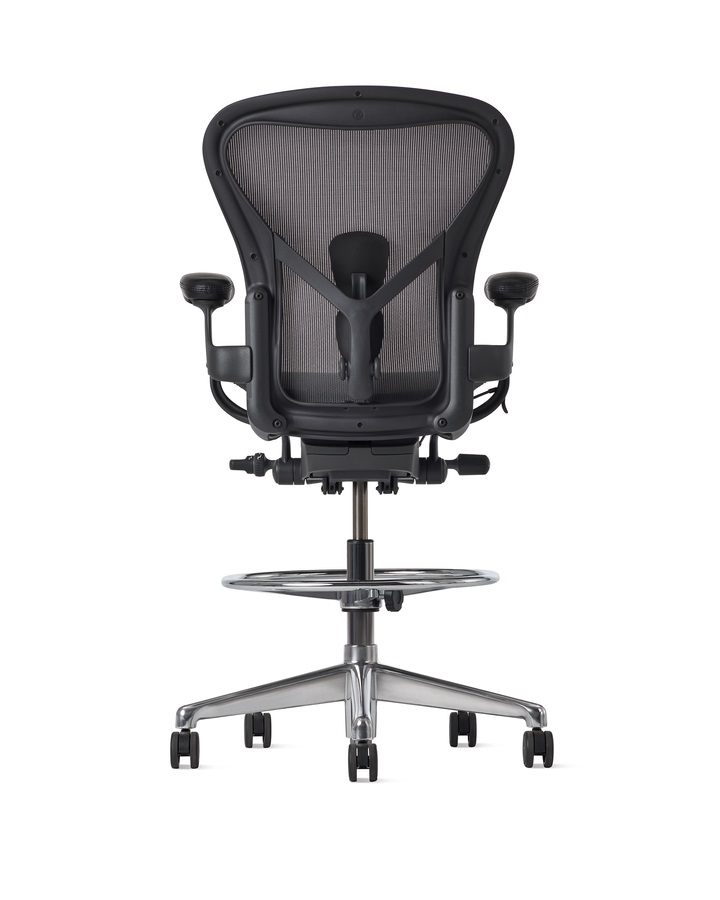 Aeron ESC Stool by Herman Miller, Aeron Electrostatic Discharge Work Stool