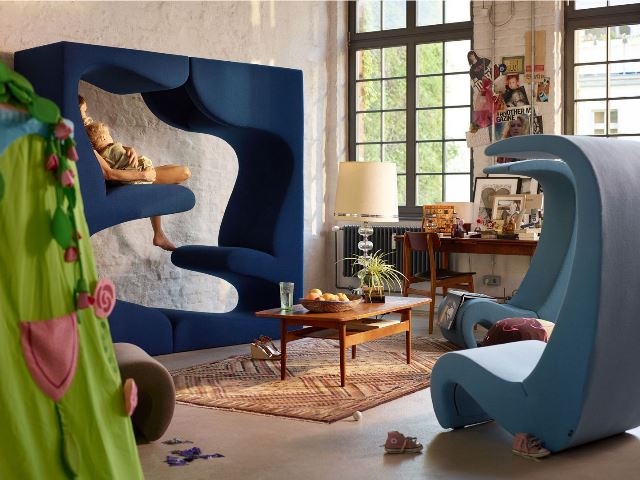 Living Tower designed by Verner Panton, Vitra living Edge 