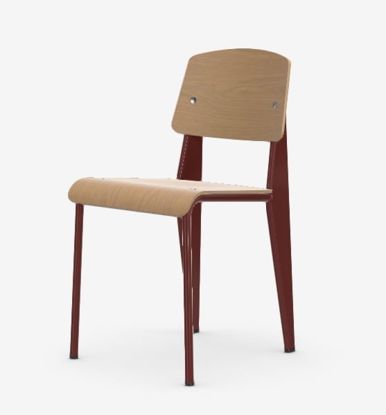 Standard Chair designed by Jean Prouvé, Vitra Standard Chairs