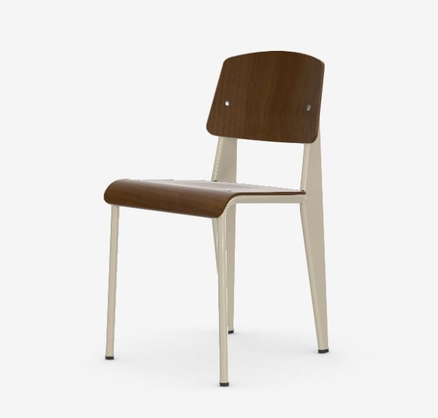 Standard Chair designed by Jean Prouvé, Vitra Standard Chairs