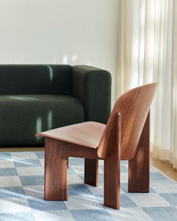 Chisel Lounge Chair designed by  Andreas Bergsake for HAY, HAY Chisel Lounge Chair 