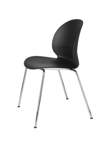 N02 4 Leg Chrome Black 