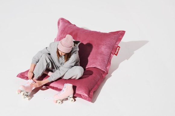 Original Slim Velvet Beanbag by Fatboy, Fatboy Beanbag, Luxury velvet beanbag 