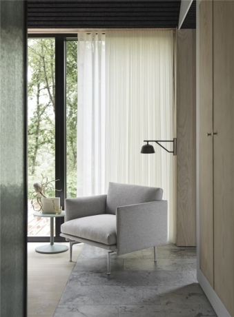 Outline lounge chair collection by Muuto, Muuto Lounge Chair