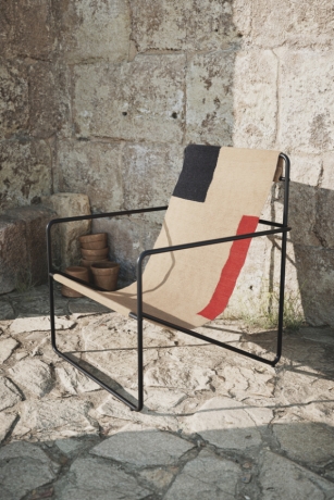 Desert collection lounge chair by Ferm LIVING, Ferm LIVING Outdoor lounge chair