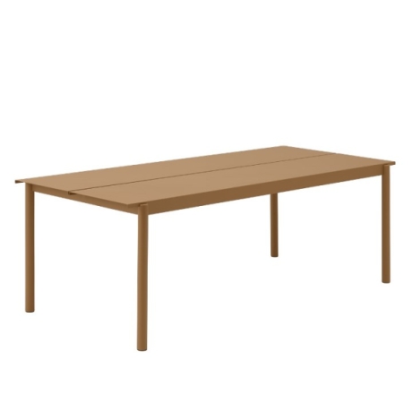 Linear Steel Table Muuto, Muuto Outdoor Dining Table