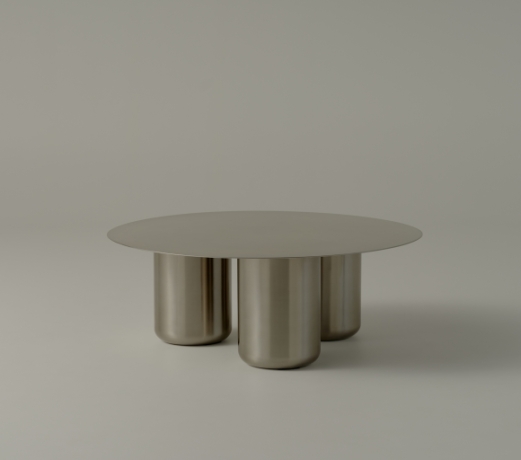 Sequence Table in Stainless Steel finish by Cocoflip