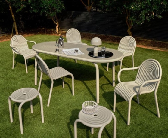 Groove outdoor collection by Tom Dixon