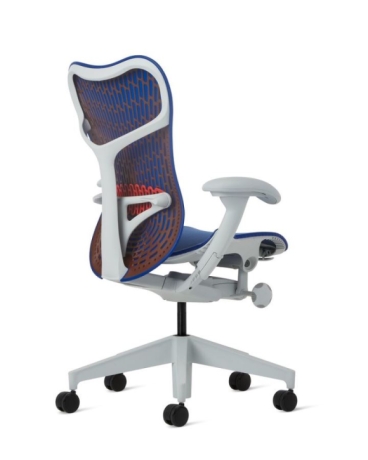 Mirra 2 Chair, Butterfly Back, Ultramarine Color-block Back Alpine Frame