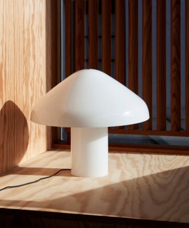 Pao Glass Table Lamp designed by Naoto Fukasawa for HAY