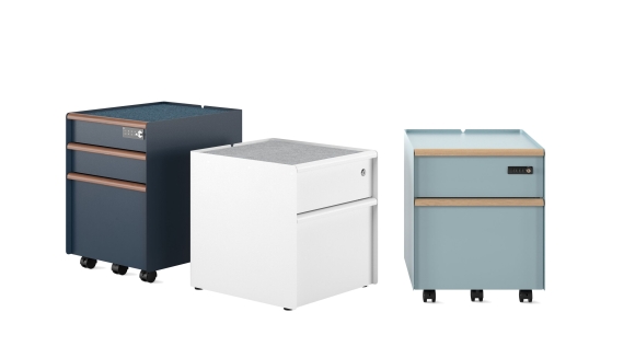 Trac Mobile Pedestal by Herman Miller available at Designcraft Canberra