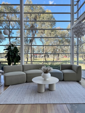 Sofala Modular Sofa collection available at Designcraft Canberra