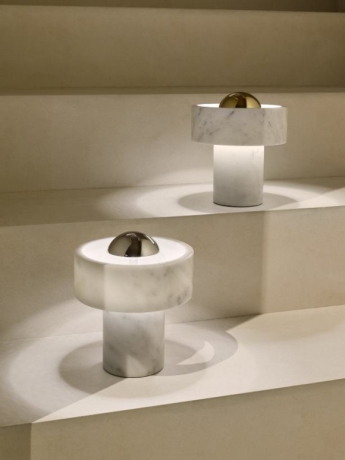 Stone Portable Lamp by Tom Dixon