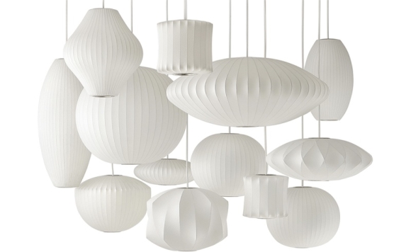 Nelson Bubble Lamps designed by George Nelson. Herman Miller Nelson Bubble Lamp 