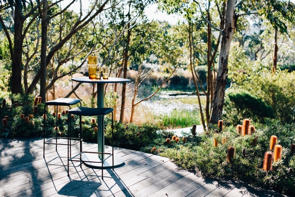Pillar outdoor table by Grazia & Co available at Desincraft Canberra