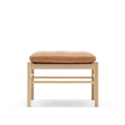 OW149F Colonial Stool, OW149F Colonial Stool Designed by Ole Wanscher, OW149F Colonial Footrest 