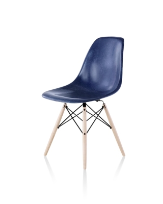 Eames Moulded Fiberglass Side Chair Dowel Base Eames Moulded Fiberglass chair, Eames Fiberglass chair with timber legs, Eames Fiberglass with dowel base