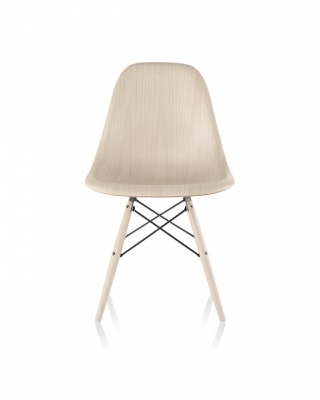 Eames Moulded Wood Side Chair, Eames Moulded Wood Side Chair Dowel Base