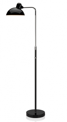 Kaiser Idell height adjustable lamp, Kaiser Idell luxus, Adjustable Kaiser idell floor lamp, kaiser idell floor lamp designed by Christian Dell, 6580-F 